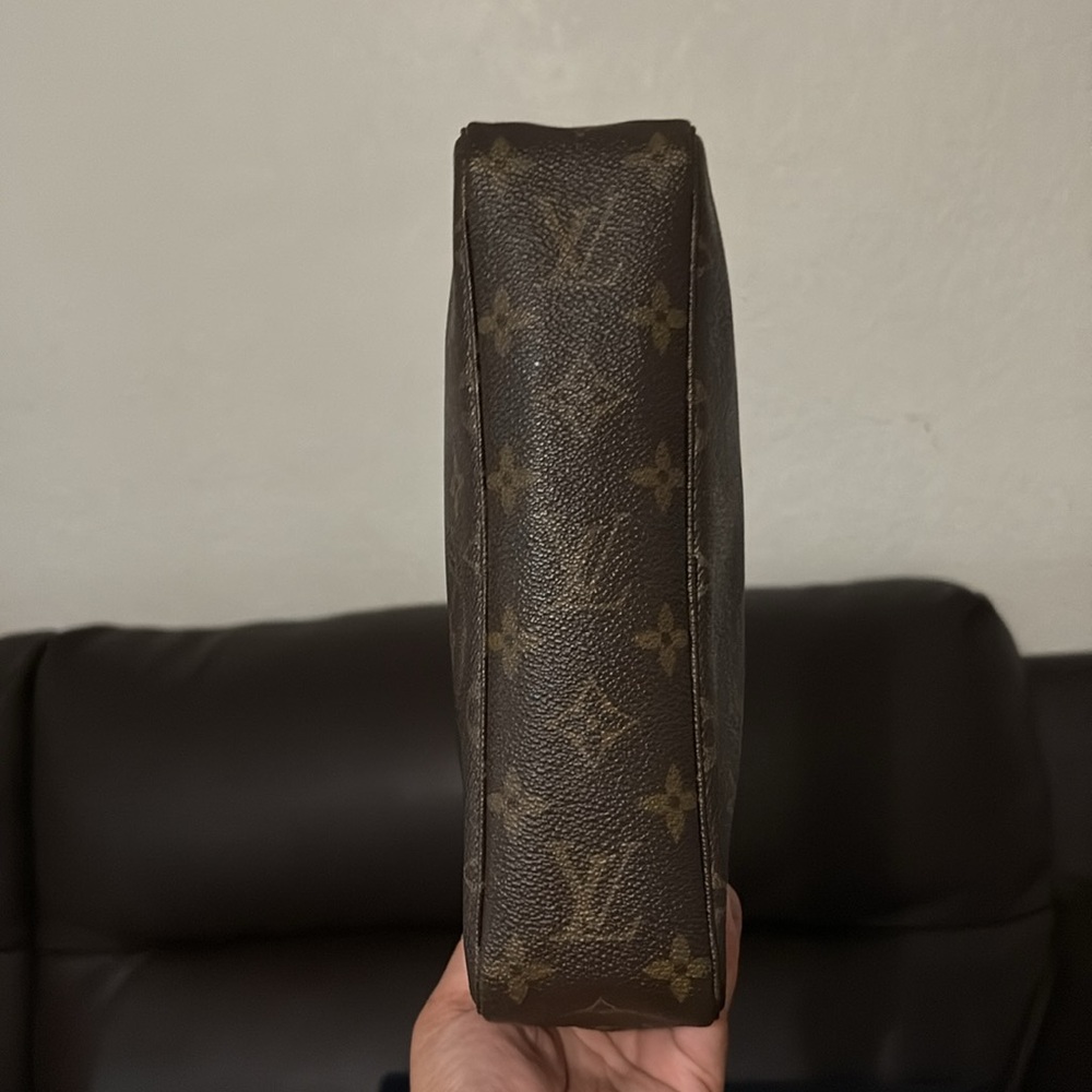 Louis Vuitton Dark Brown Monogram Toiletry Bag - Picture 7 of 12